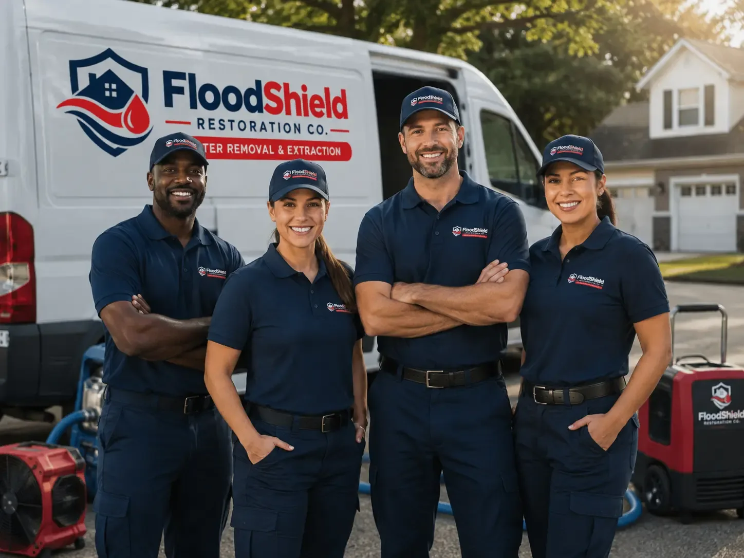 Flood Damage Restoration company in Belmore, OH
